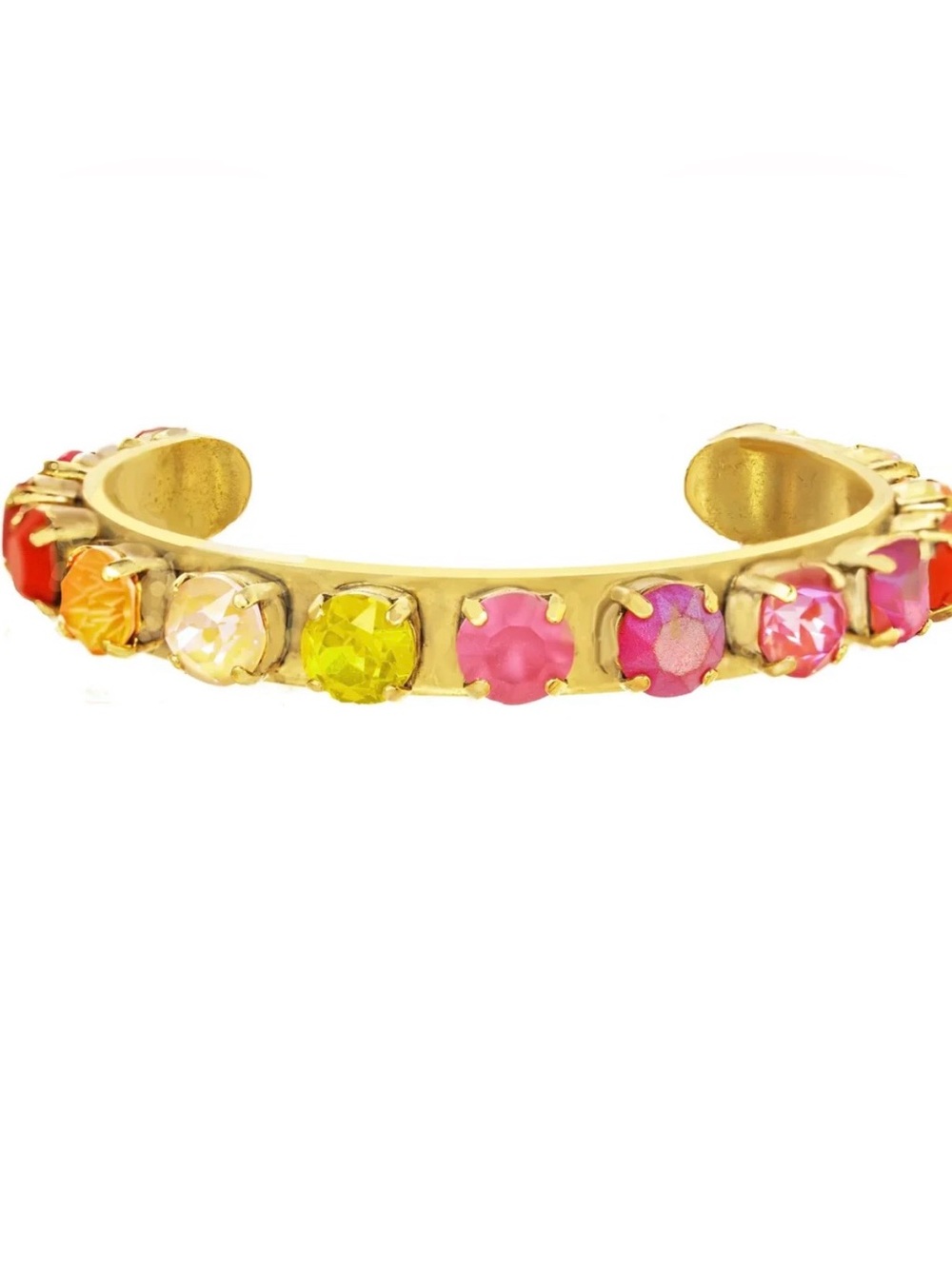TOVA Kiki Cuff in Ombre Pink Multicolor NWT